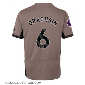 Tottenham Hotspur Radu Dragusin #6 Replik 3rd trikot Damen 2023-24 Kurzarm